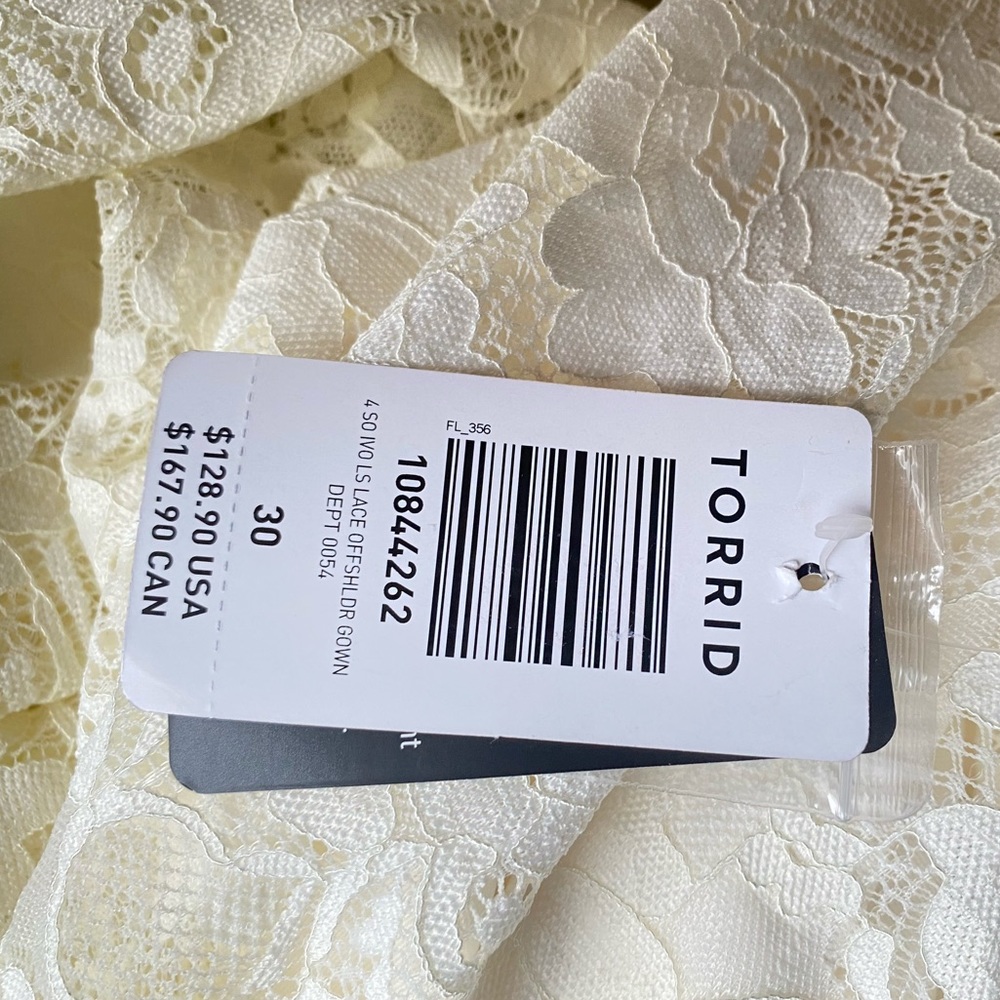 Candlelight colored wedding dress